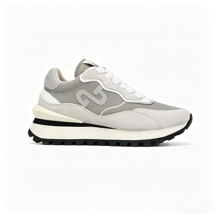 Art-Inspired White Paint Sneakers – Minimal Yet Bold